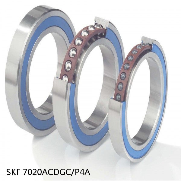 7020ACDGC/P4A SKF Super Precision,Super Precision Bearings,Super Precision Angular Contact,7000 Series,25 Degree Contact Angle