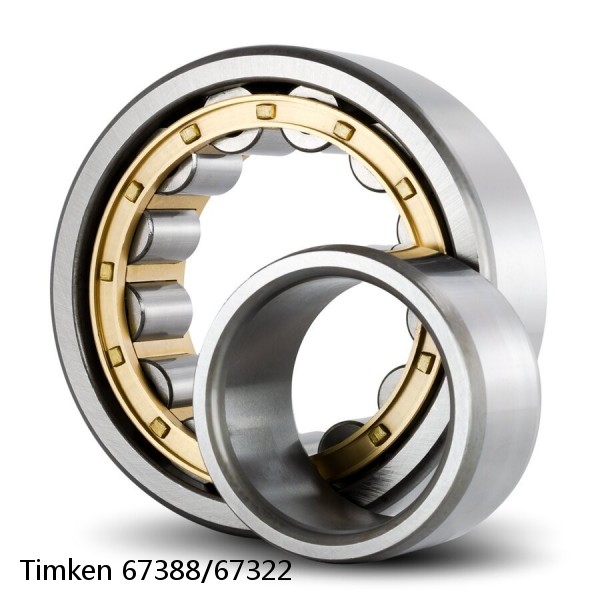 67388/67322 Timken Tapered Roller Bearing Assembly #1 small image