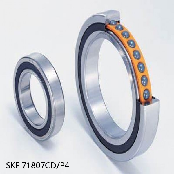 71807CD/P4 SKF Super Precision,Super Precision Bearings,Super Precision Angular Contact,71800 Series,15 Degree Contact Angle #1 image